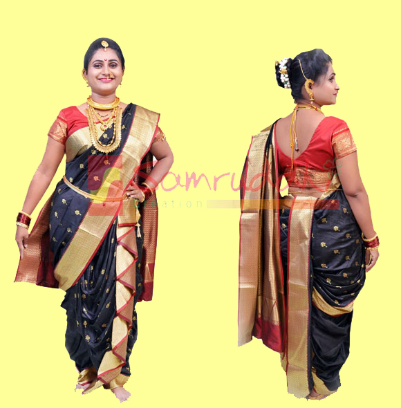 readymade nauvari saree online